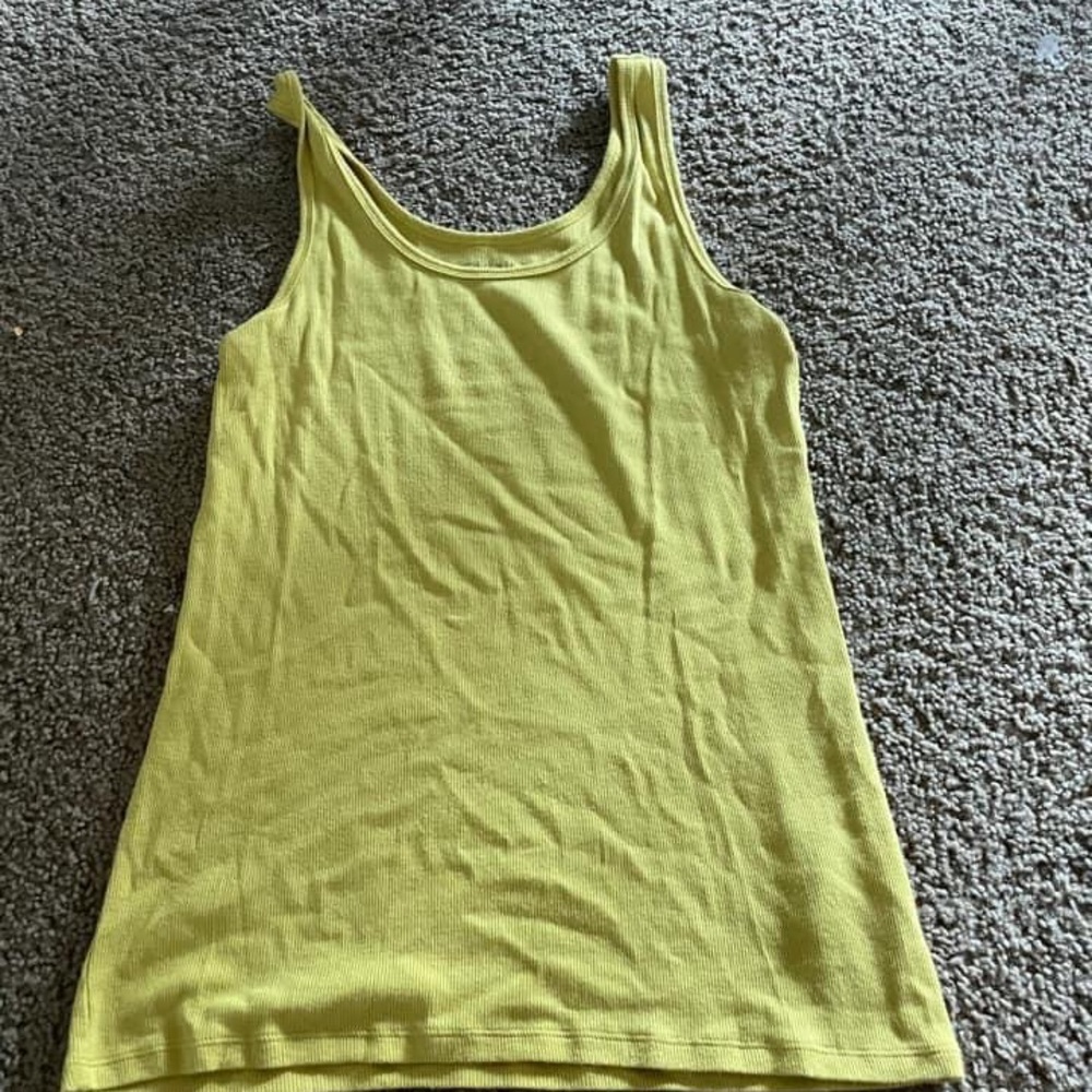 Neon Yellow tank